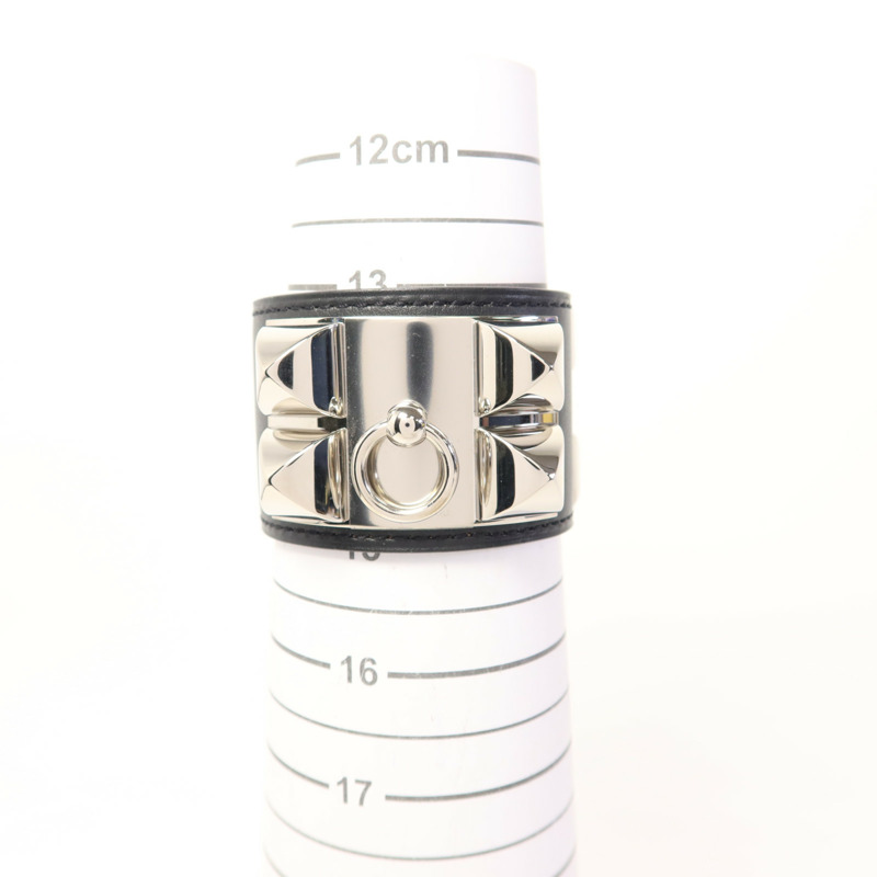 HERMES Swift皮革Collier De Chien手鐲Hermes#S-10