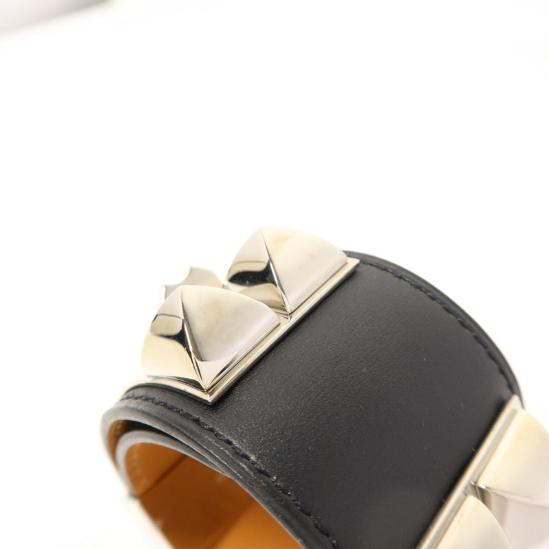 HERMES Swift皮革Collier De Chien手鐲Hermes#S-12