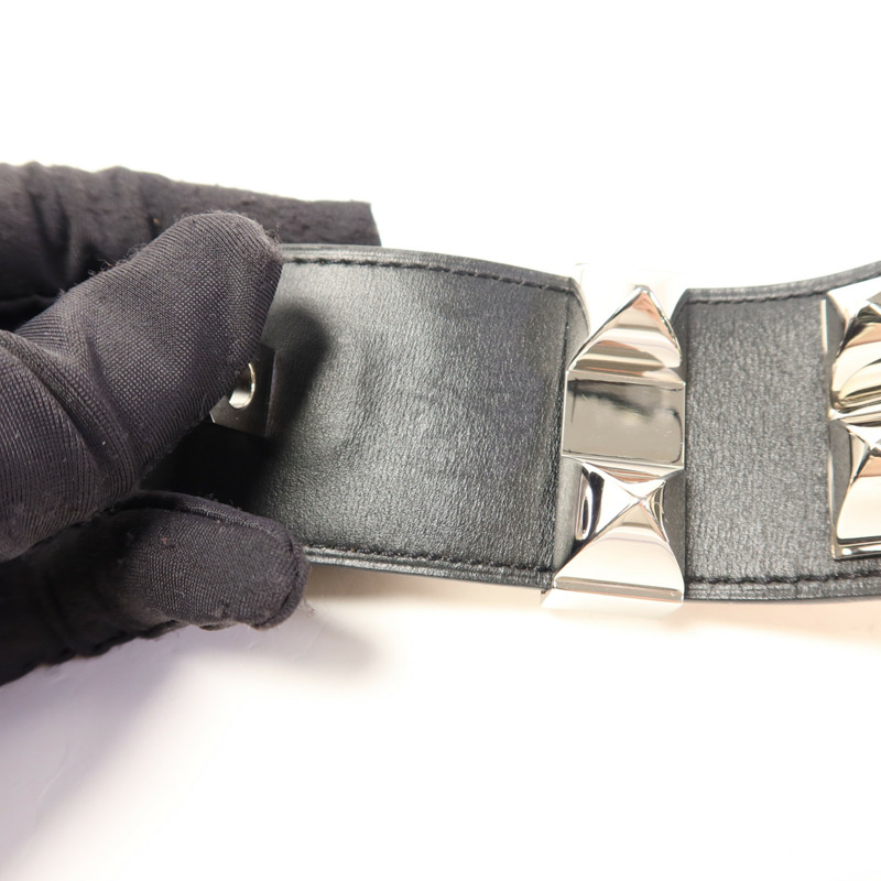 HERMES Swift皮革Collier De Chien手鐲Hermes#S-14