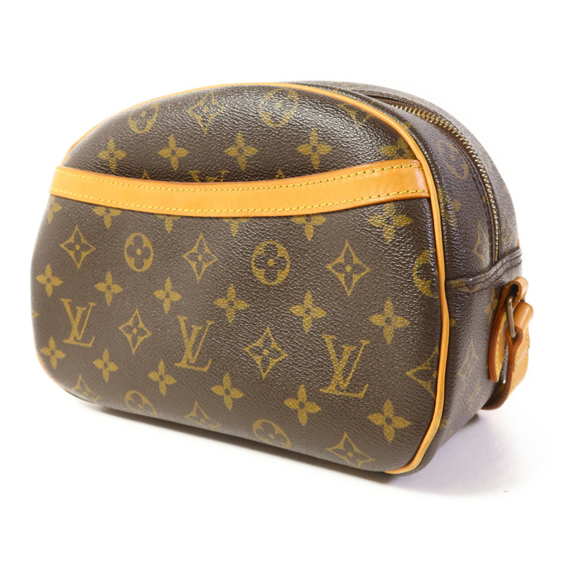 LOUIS VUITTON Monogram Blois金扣肩背袋棕色-2