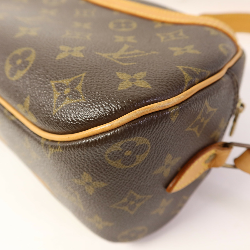 LOUIS VUITTON Monogram Blois金扣肩背袋棕色-12