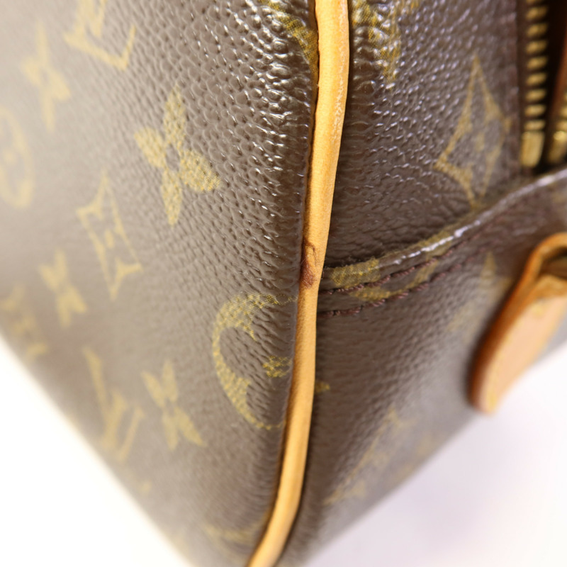 LOUIS VUITTON Monogram Blois金扣肩背袋棕色-17