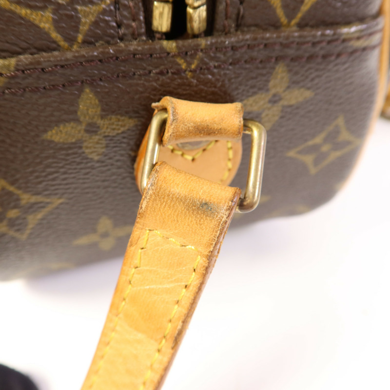 LOUIS VUITTON Monogram Blois金扣肩背袋棕色-18