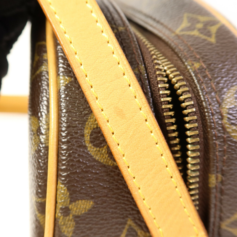 LOUIS VUITTON Monogram Blois金扣肩背袋棕色-19