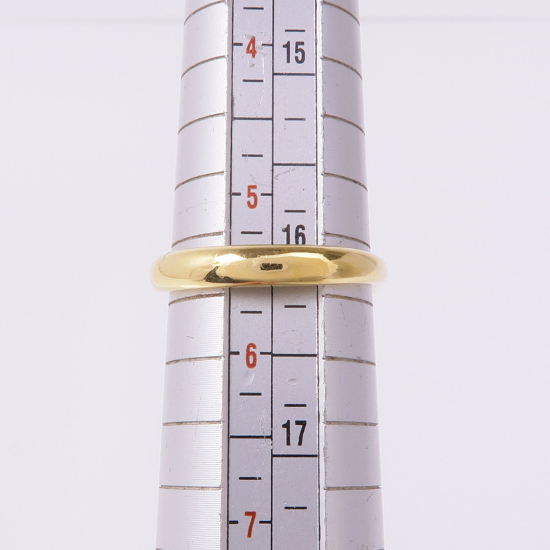 TIFFANY＆CO 18K黃金Heart Ring戒指US#5.5-5