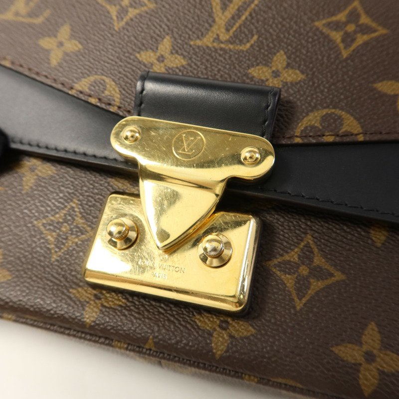 LOUIS VUITTON Monogram Marceau金扣肩背袋-9
