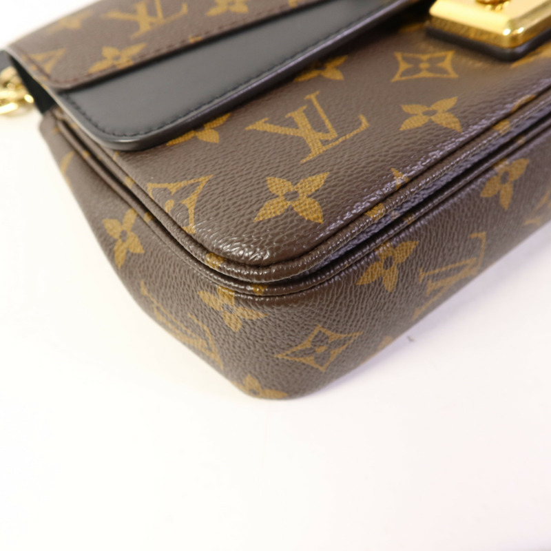 LOUIS VUITTON Monogram Marceau金扣肩背袋-14