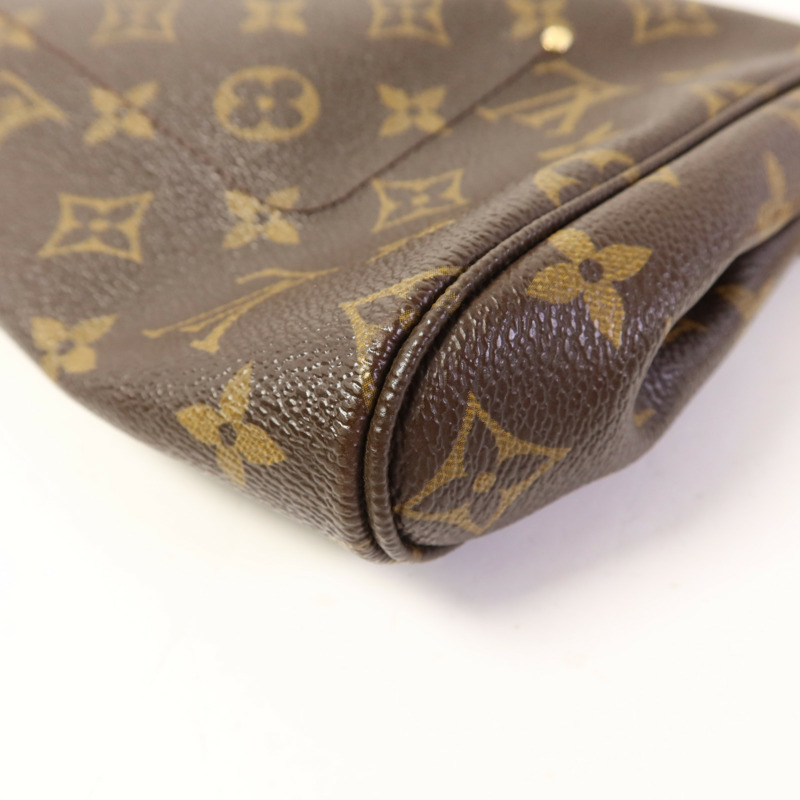 LOUIS VUITTON Monogram Favorite MM金扣手挽肩背兩用袋-15