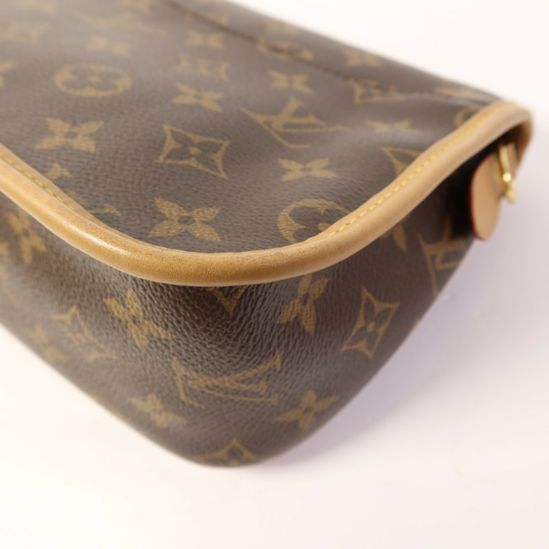 LOUIS VUITTON Monogram Diane金扣手挽肩背兩用袋-14