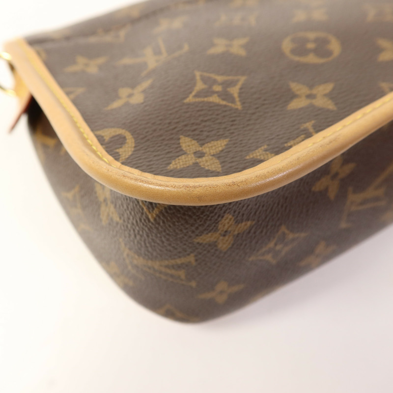 LOUIS VUITTON Monogram Diane金扣手挽肩背兩用袋-15