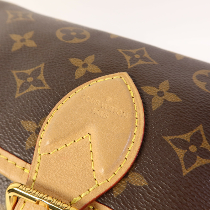 LOUIS VUITTON Monogram Diane金扣手挽肩背兩用袋-21