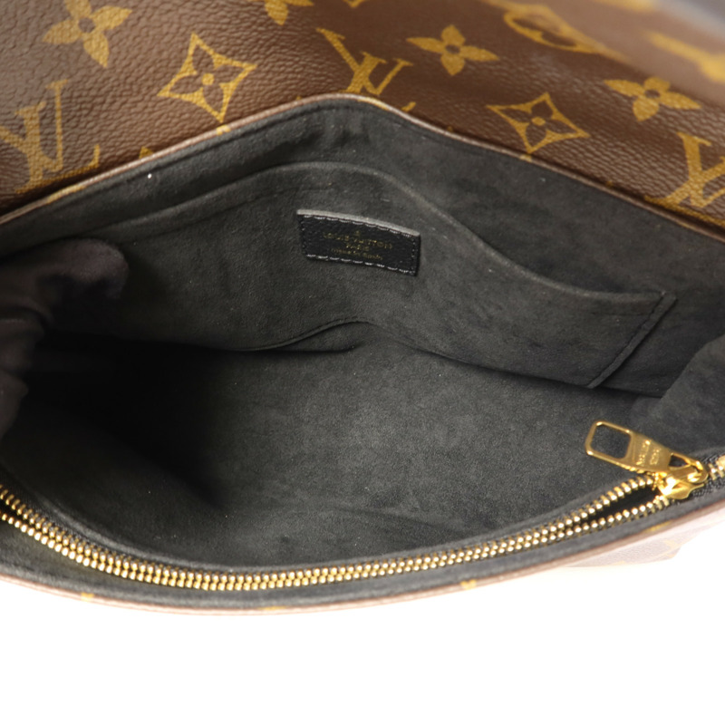 LOUIS VUITTON Mongram Saint Placide金扣肩背袋-6