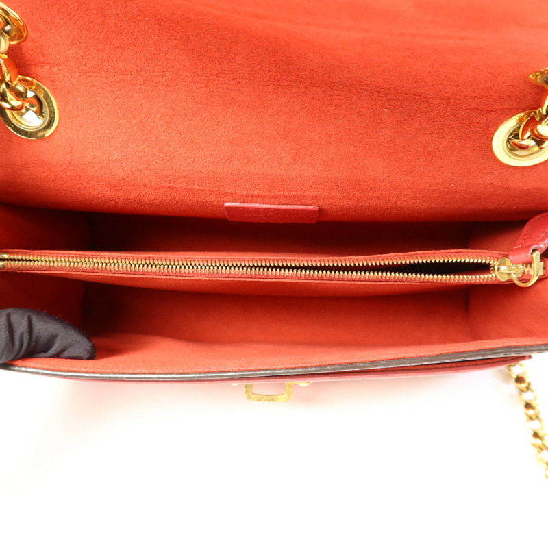 LOUIS VUITTON Monogram Victoire金扣鏈帶肩背袋-6