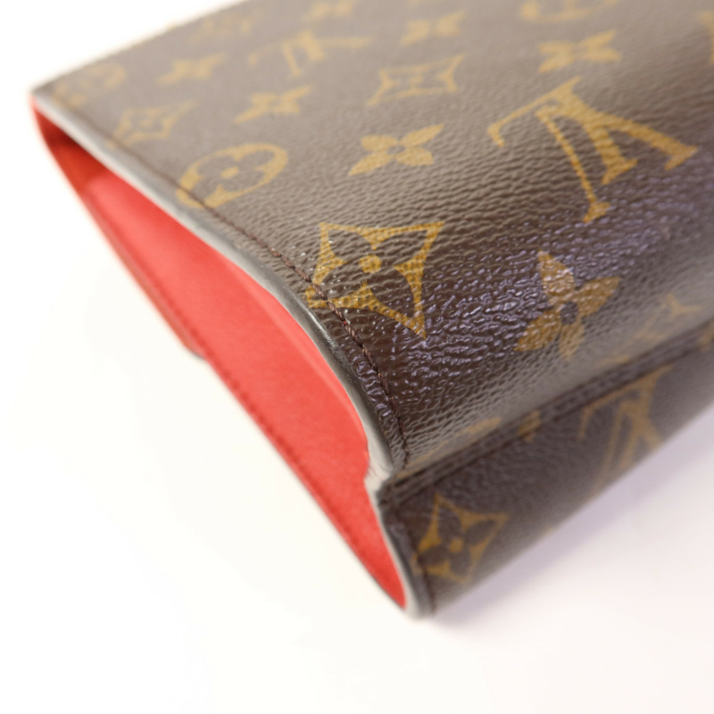 LOUIS VUITTON Monogram Victoire金扣鏈帶肩背袋-15