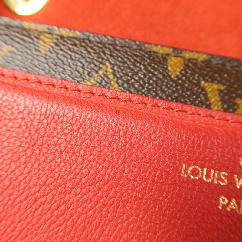 LOUIS VUITTON Monogram Victoire金扣鏈帶肩背袋-16
