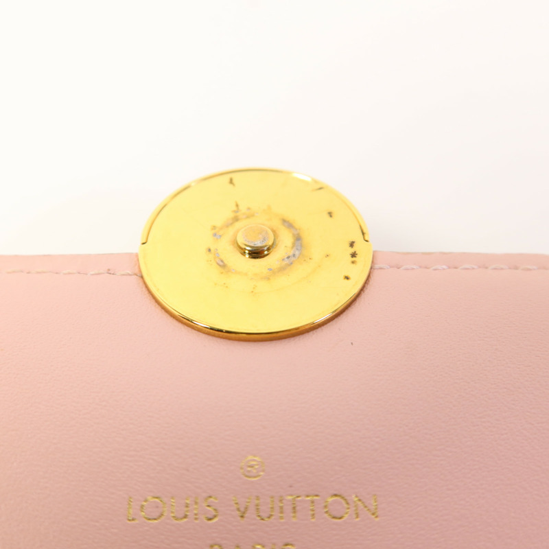 LOUIS VUITTON Monogram Flore Chain Wallet金扣鏈帶肩背袋-10