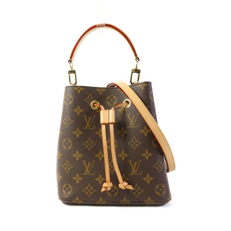 LOUIS VUITTON Monogram Neonoe BB金扣手挽肩背兩用袋-0