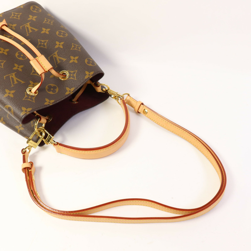 LOUIS VUITTON Monogram Neonoe BB金扣手挽肩背兩用袋-4