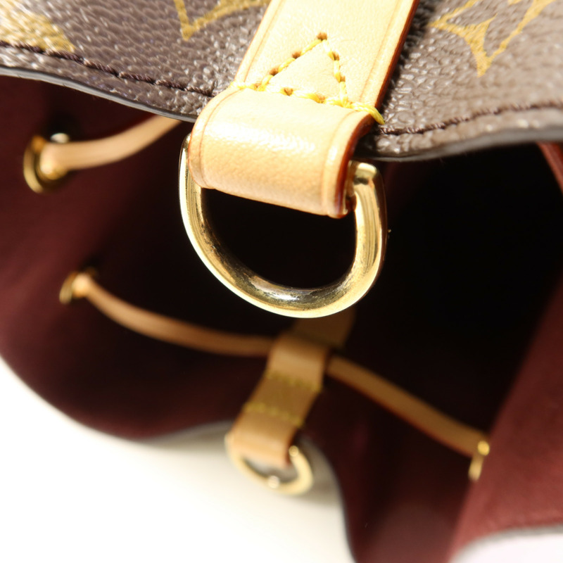 LOUIS VUITTON Monogram Neonoe BB金扣手挽肩背兩用袋-9