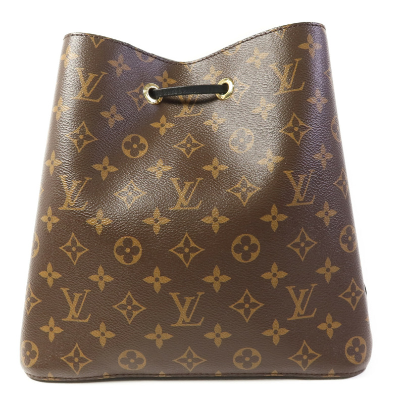 LOUIS VUITTON Monogram Neo Noe MM金扣肩背袋-1