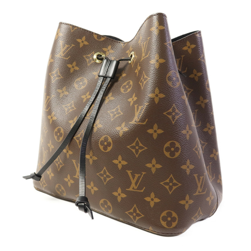 LOUIS VUITTON Monogram Neo Noe MM金扣肩背袋-2