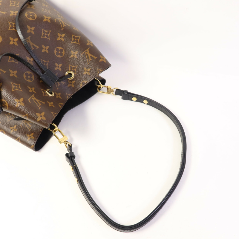 LOUIS VUITTON Monogram Neo Noe MM金扣肩背袋-4