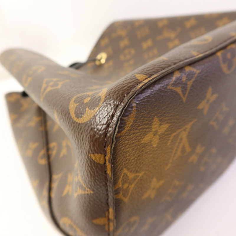 LOUIS VUITTON Monogram Neo Noe MM金扣肩背袋-13