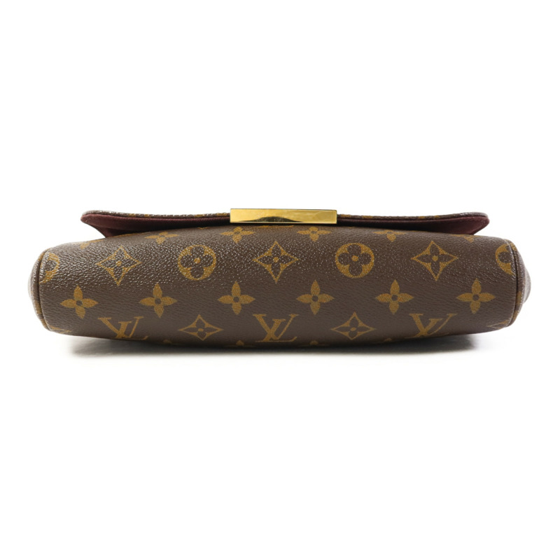 LOUIS VUITTON Monogram Favorite MM金扣手挽肩背兩用袋-3
