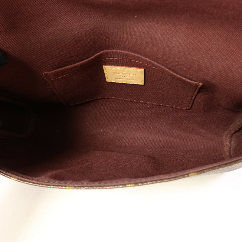 LOUIS VUITTON Monogram Favorite MM金扣手挽肩背兩用袋-5