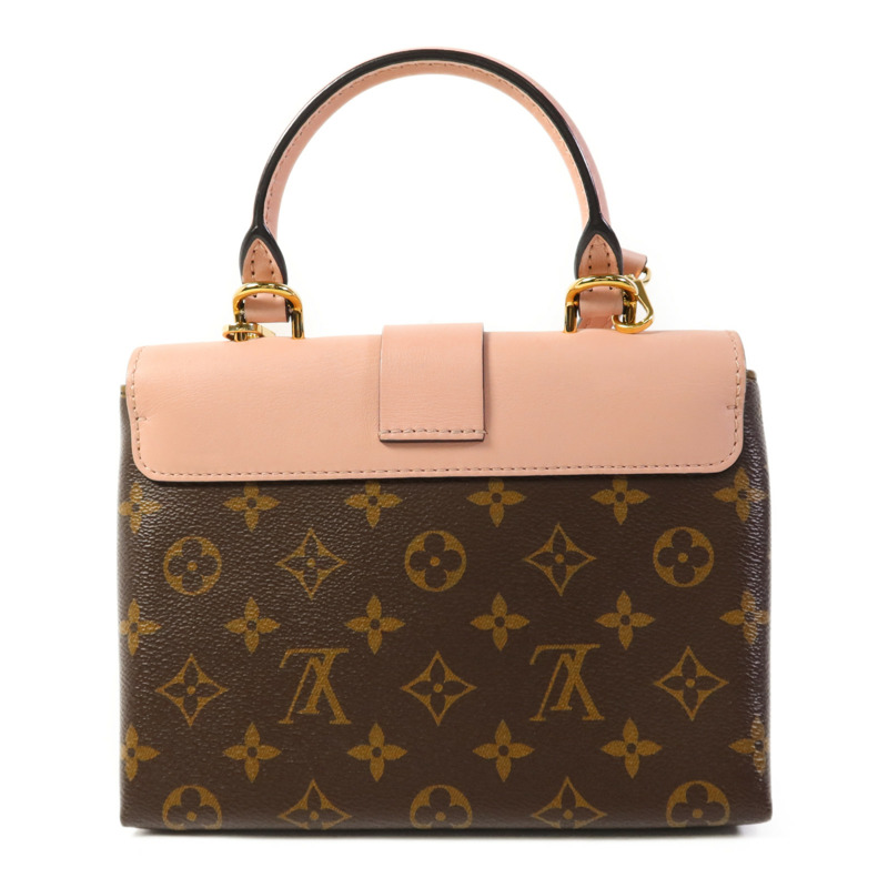 LOUIS VUITTON Monogram Locky BB金扣手挽肩背兩用袋-1
