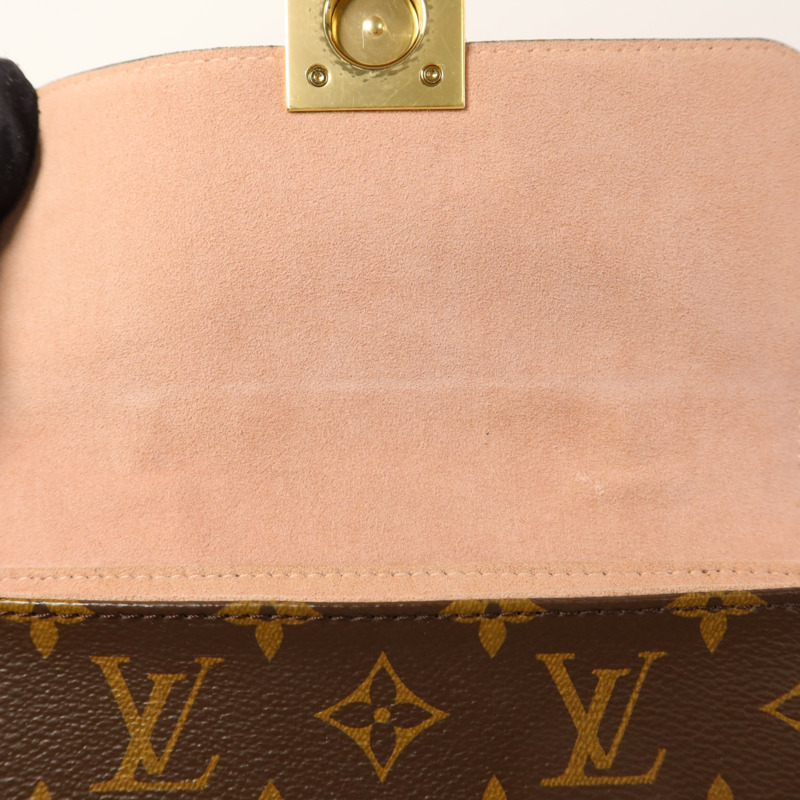 LOUIS VUITTON Monogram Locky BB金扣手挽肩背兩用袋-7
