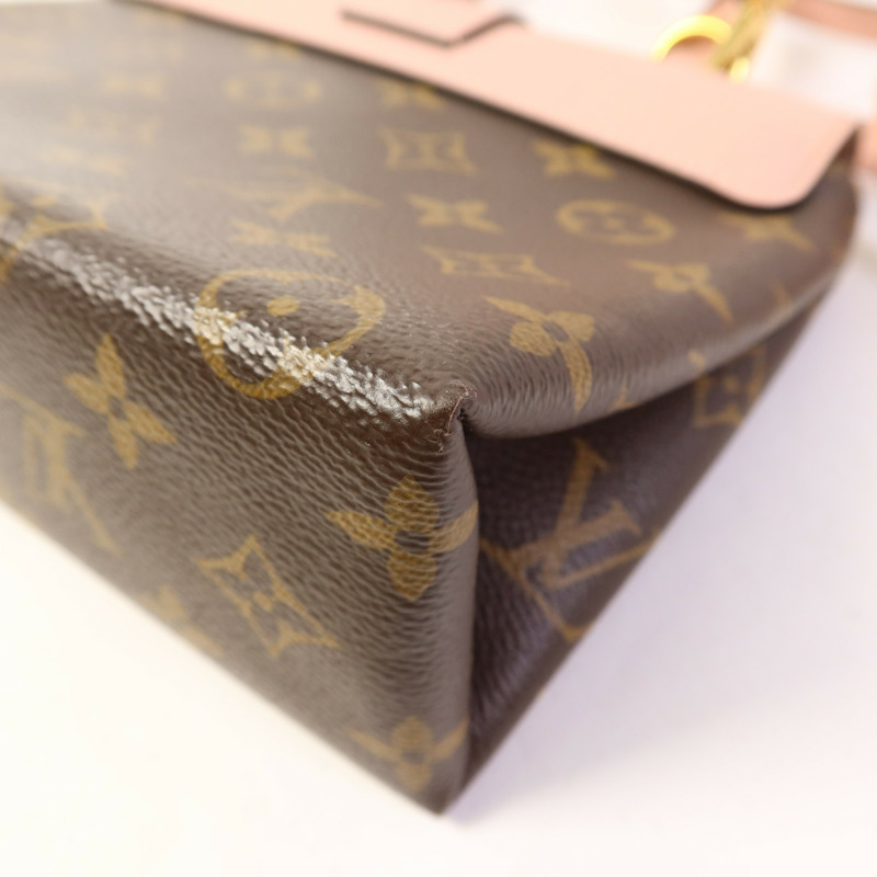 LOUIS VUITTON Monogram Locky BB金扣手挽肩背兩用袋-13
