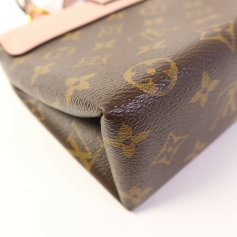 LOUIS VUITTON Monogram Locky BB金扣手挽肩背兩用袋-14