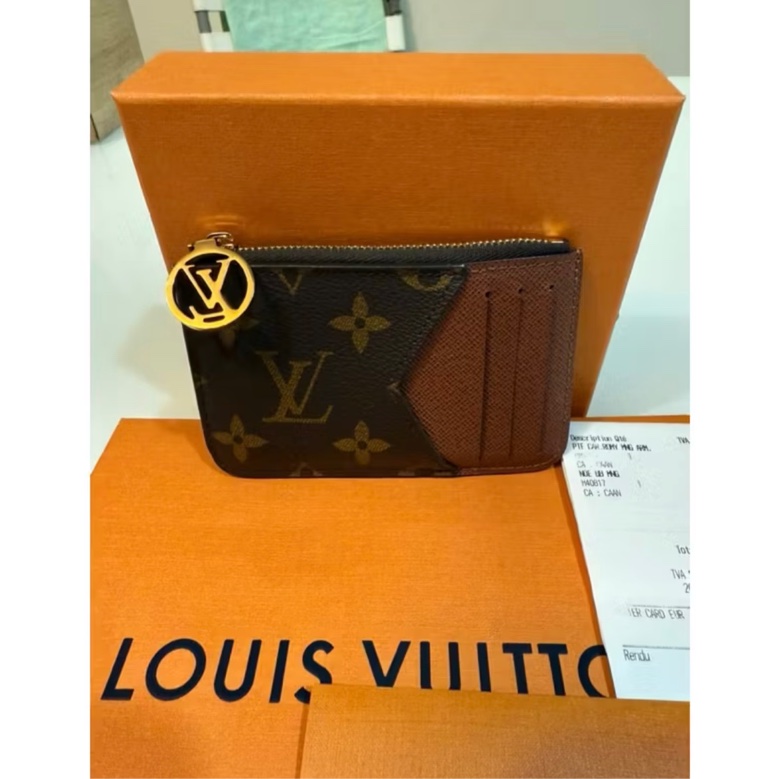 LV  Louis Vuitton 卡片 零錢包-0