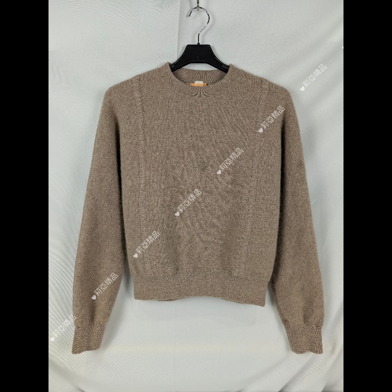 莉亞精品♡羊絨混紡短板毛衣 尺碼36 二手美品-0