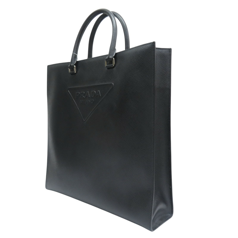 黑色 Saffiano牛皮 Triangle 兩用包 2VG084【PRADA 普拉達】 2VG084-2