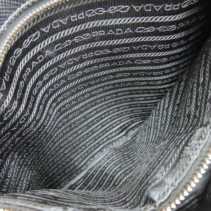 黑色 Saffiano牛皮 Triangle 兩用包 2VG084【PRADA 普拉達】 2VG084-6