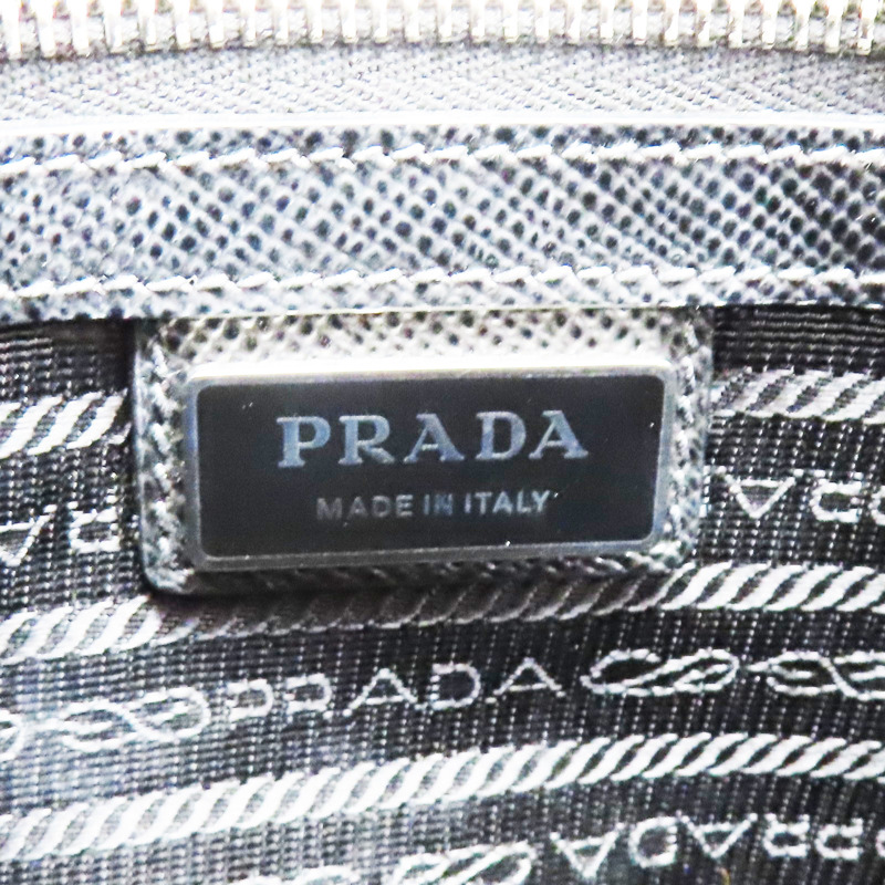 黑色 Saffiano牛皮 Triangle 兩用包 2VG084【PRADA 普拉達】 2VG084-7