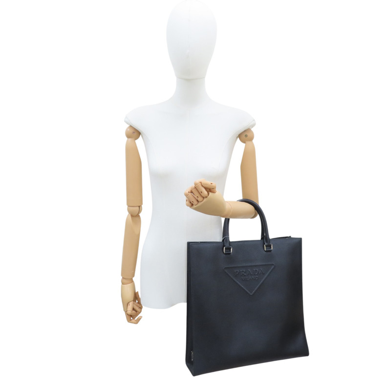 黑色 Saffiano牛皮 Triangle 兩用包 2VG084【PRADA 普拉達】 2VG084-8