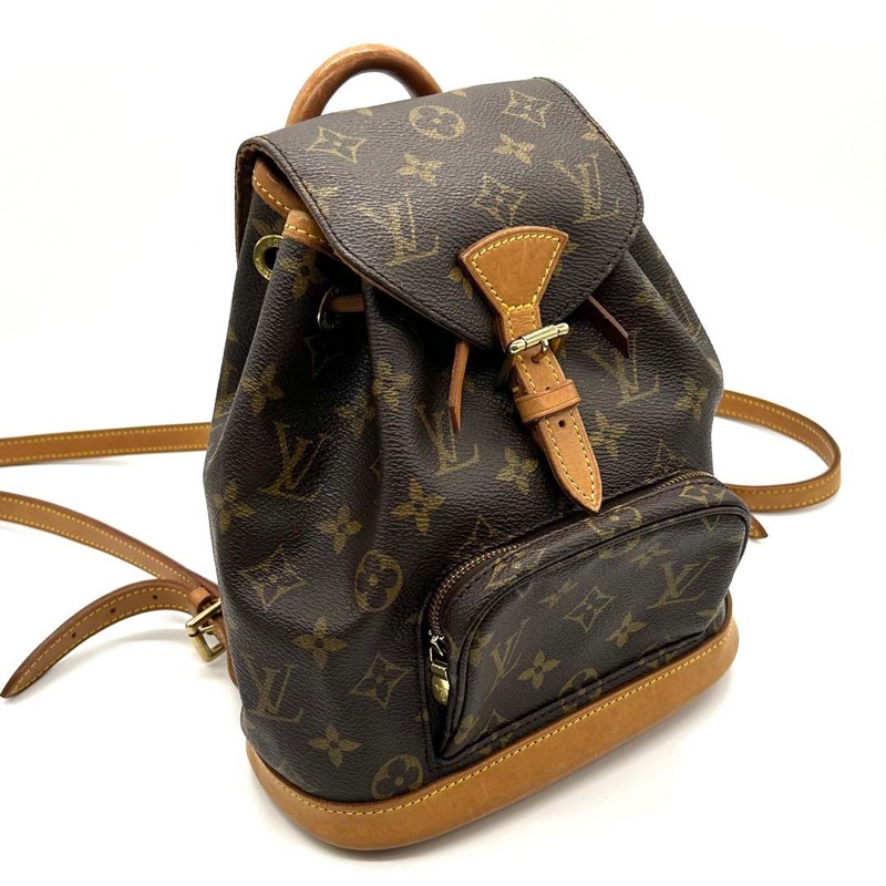 🌷Louis Vuitton 後背包小號 ｜經典花紋✦fufu style 精品✦ 氣質款｜-8