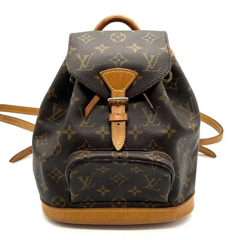 🌷Louis Vuitton 後背包小號 ｜經典花紋✦fufu style 精品✦ 氣質款｜-9