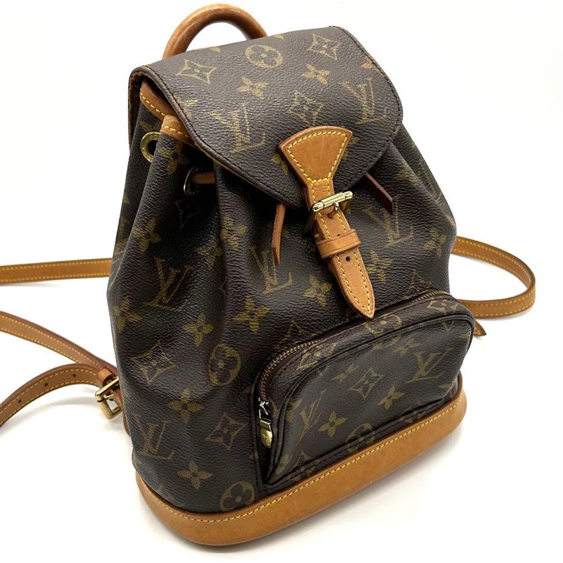 🌷Louis Vuitton 後背包小號 ｜經典花紋✦fufu style 精品✦ 氣質款｜-13