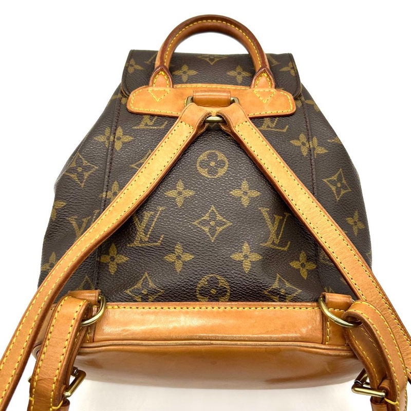 🌷Louis Vuitton 後背包小號 ｜經典花紋✦fufu style 精品✦ 氣質款｜-14