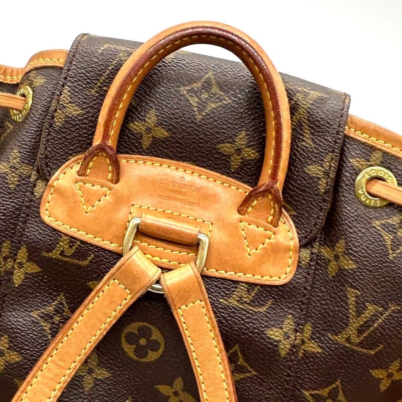 🌷Louis Vuitton 後背包小號 ｜經典花紋✦fufu style 精品✦ 氣質款｜-28