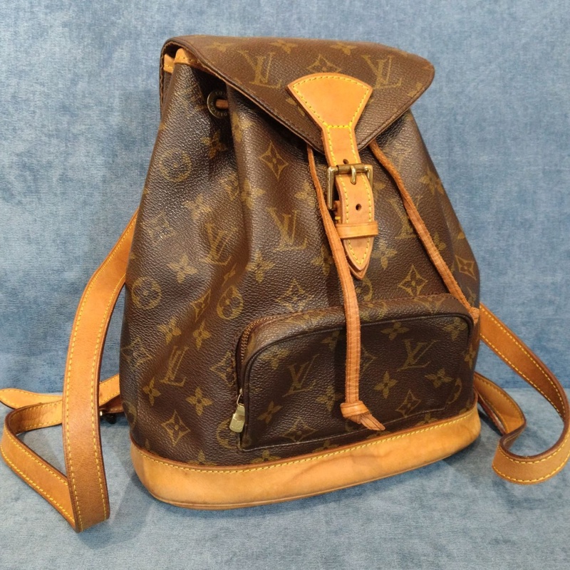 🌷Louis Vuitton 後背包小號 ｜經典花紋✦fufu style 精品✦ 氣質款｜-7