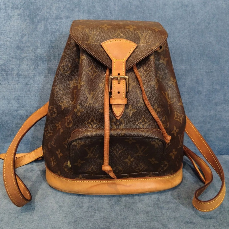 🌷Louis Vuitton 後背包小號 ｜經典花紋✦fufu style 精品✦ 氣質款｜-8