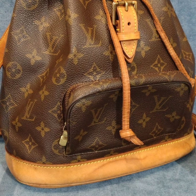 🌷Louis Vuitton 後背包小號 ｜經典花紋✦fufu style 精品✦ 氣質款｜-11