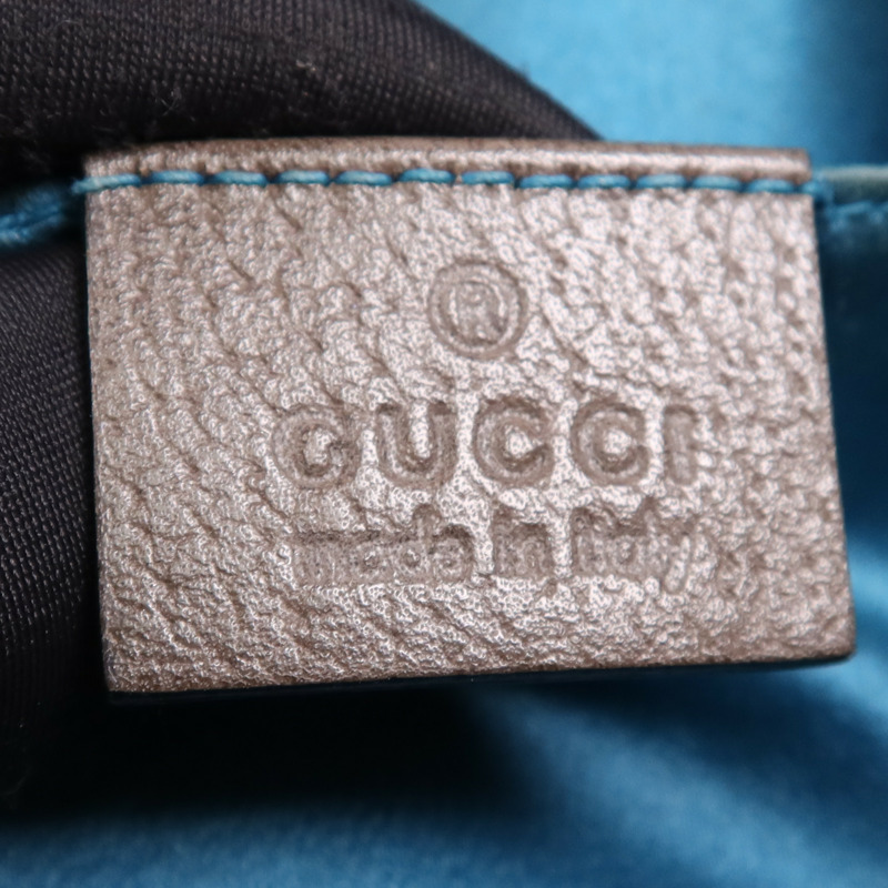GUCCI 塗層帆布GG Ophidia金扣肩背袋-14