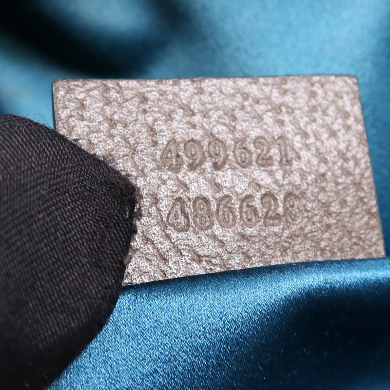 GUCCI 塗層帆布GG Ophidia金扣肩背袋-15