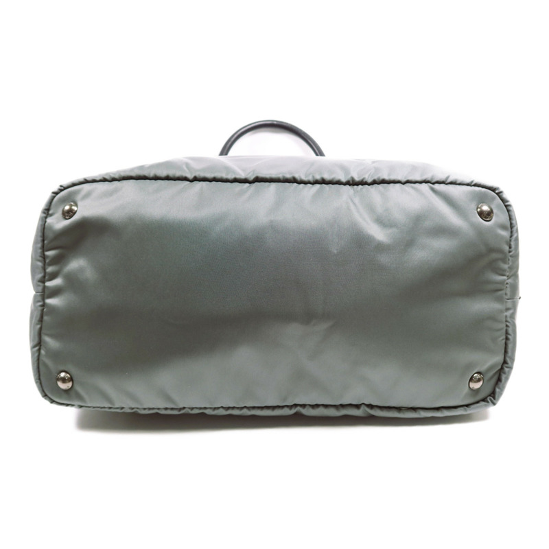 PRADA 尼龍2 Way Shoulder Bag銀扣手挽肩背兩用袋-3